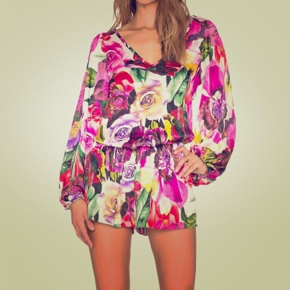 VaVa By Joy Han Floral Romper